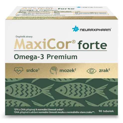 MaxiCor Forte Omega-3 Premium 90 tobolek